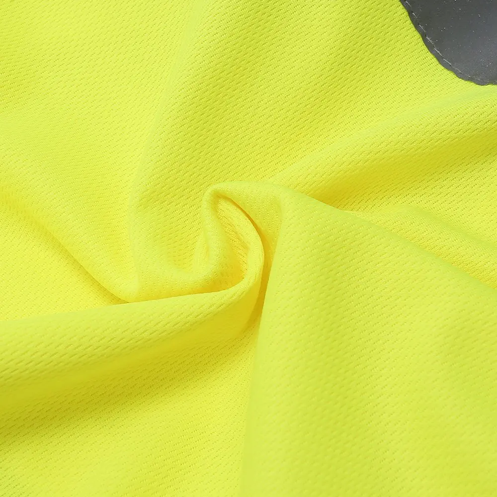 ZUJA ANSI 107 Factory Directly Fluorescent Safety Hi vis Shirt