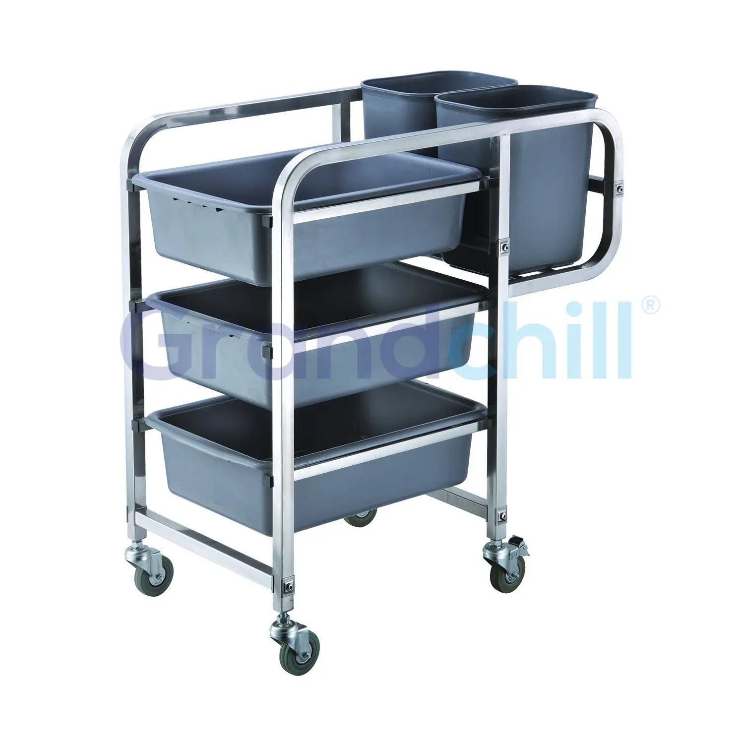 Customized Stainless Steel Types of Food Serving Trolley for Hotel Competitive Prices Food Service Trolley
