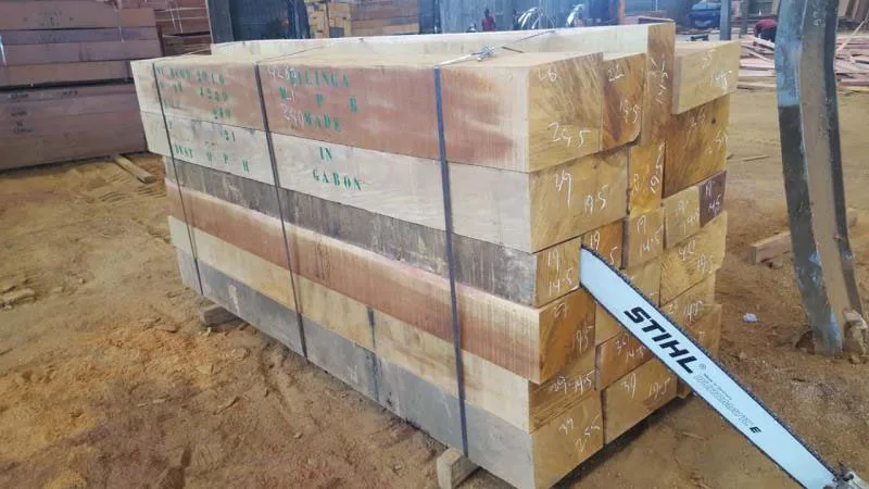 wood logs tali / rosewood / doussie / azobe rosewood logs