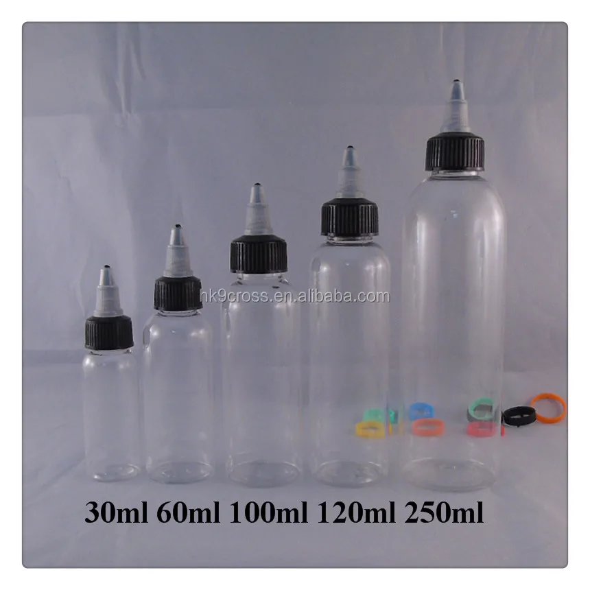 ПЭТ 30 мл 60 мл 100 мл 120 мл 250 мл единорог бутылка для электронной жидкости бутылки