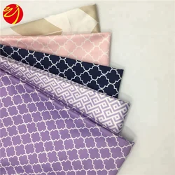 Оптовая продажа, матовая атласная ткань из 100% полиэстера с цветочным принтом, цена за метр