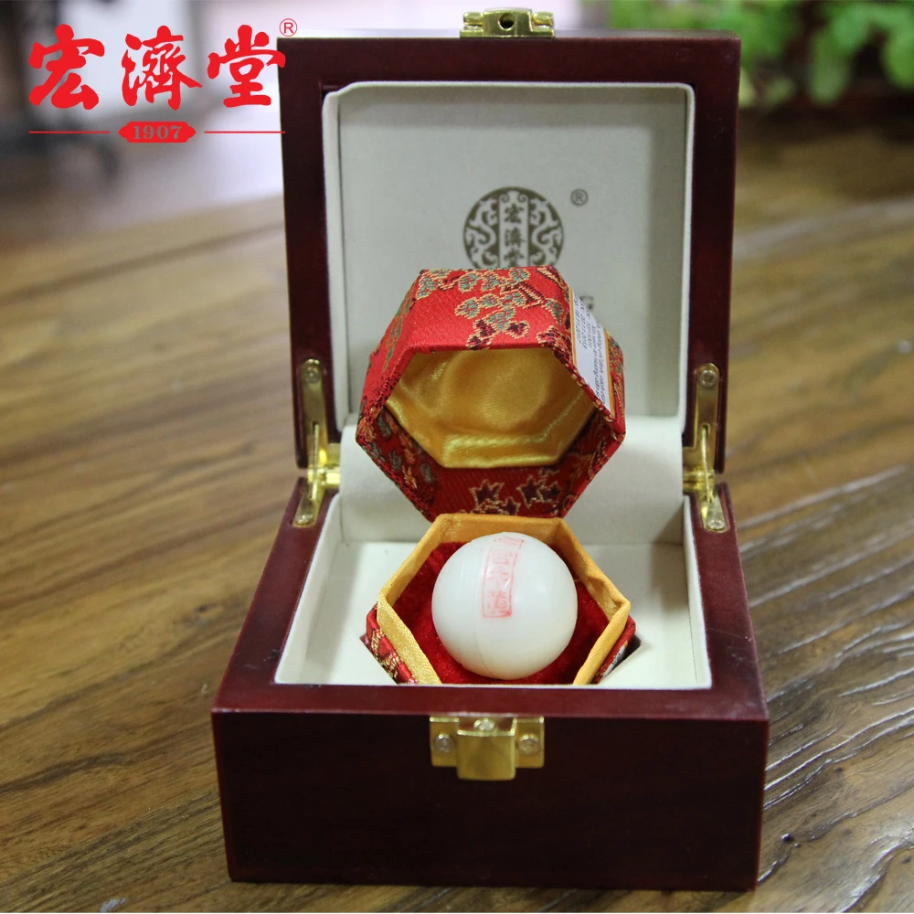 
COW-BEZOAR BOLUS FOR RESURRECTION Angong Niuhuang Pill 