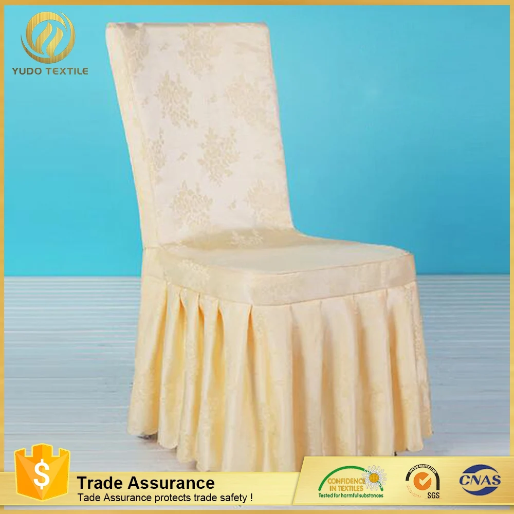 
amazing quality 100% Polyester Hotel Chair salon chair cover 