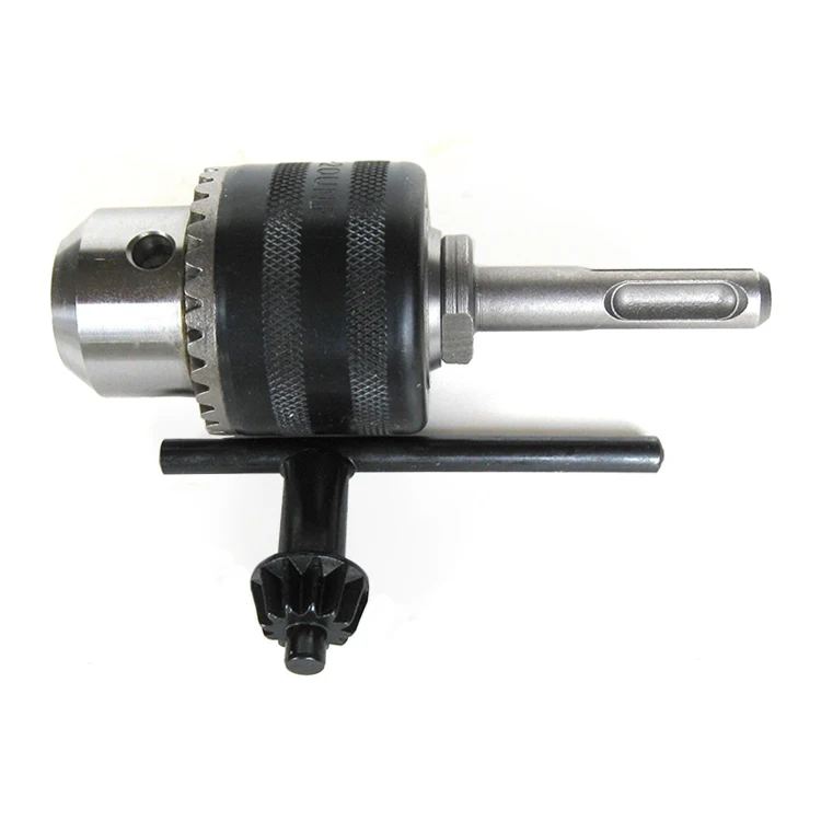 SDS Plus to Drill Chuck Adapter for 1/2 and 3/8 in. 3-Jaw Chuck