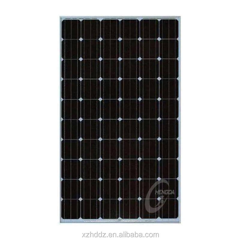 Manufacturers in china solar panel 300 wp 350w 360w 380w mono 72 cells solar panel price list for home system