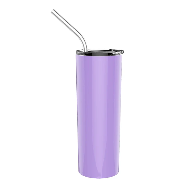 
Customized logo drinking cups stainless steel cup metal skinny tumbler with low price 
