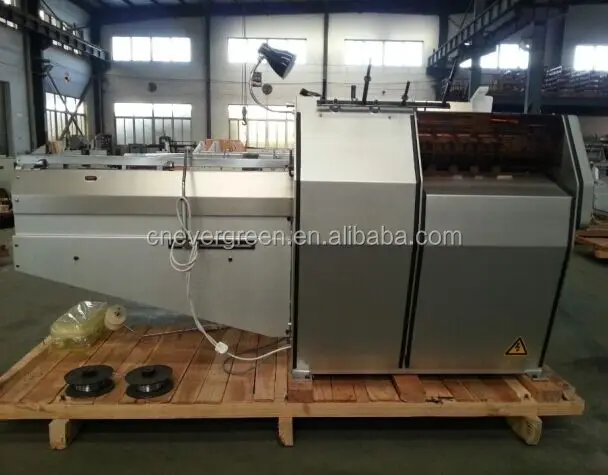 Two head fast speed notebook stapler machine