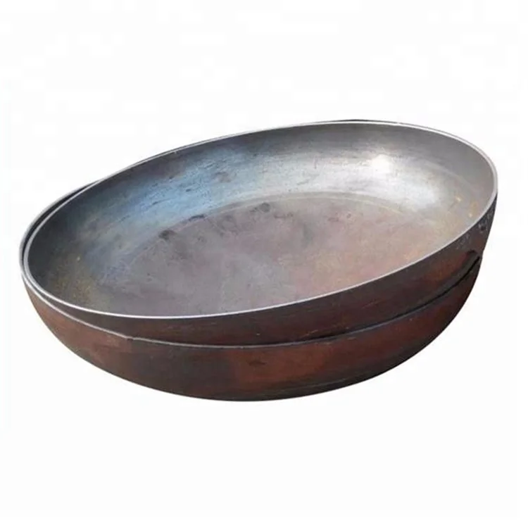 Carbon steel dished head tank end caps