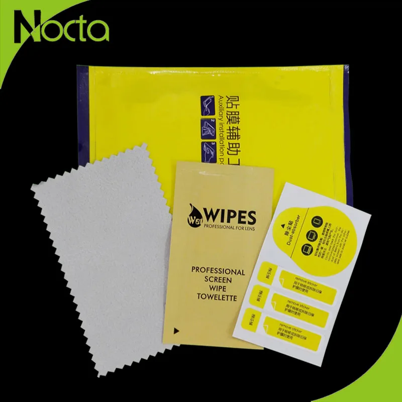 installation cleaning kit for iphone screen protector