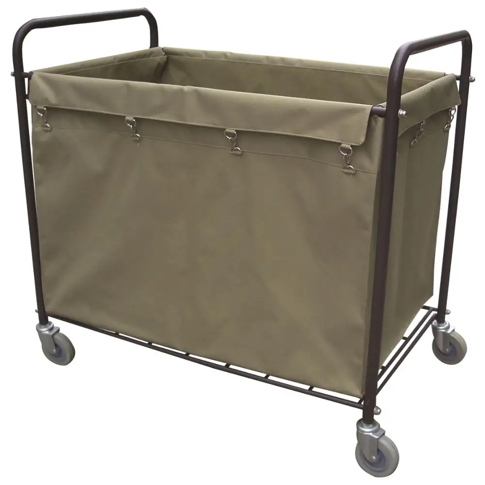Push by hand  and new design of hotel laundry cart 156
