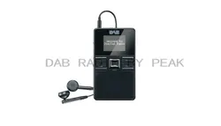 Mini Pocket Radio DSP Digital DAB FM Receiver Walkman Radio Personal USB Rechargeable, Earphone Included for Walking Jogging