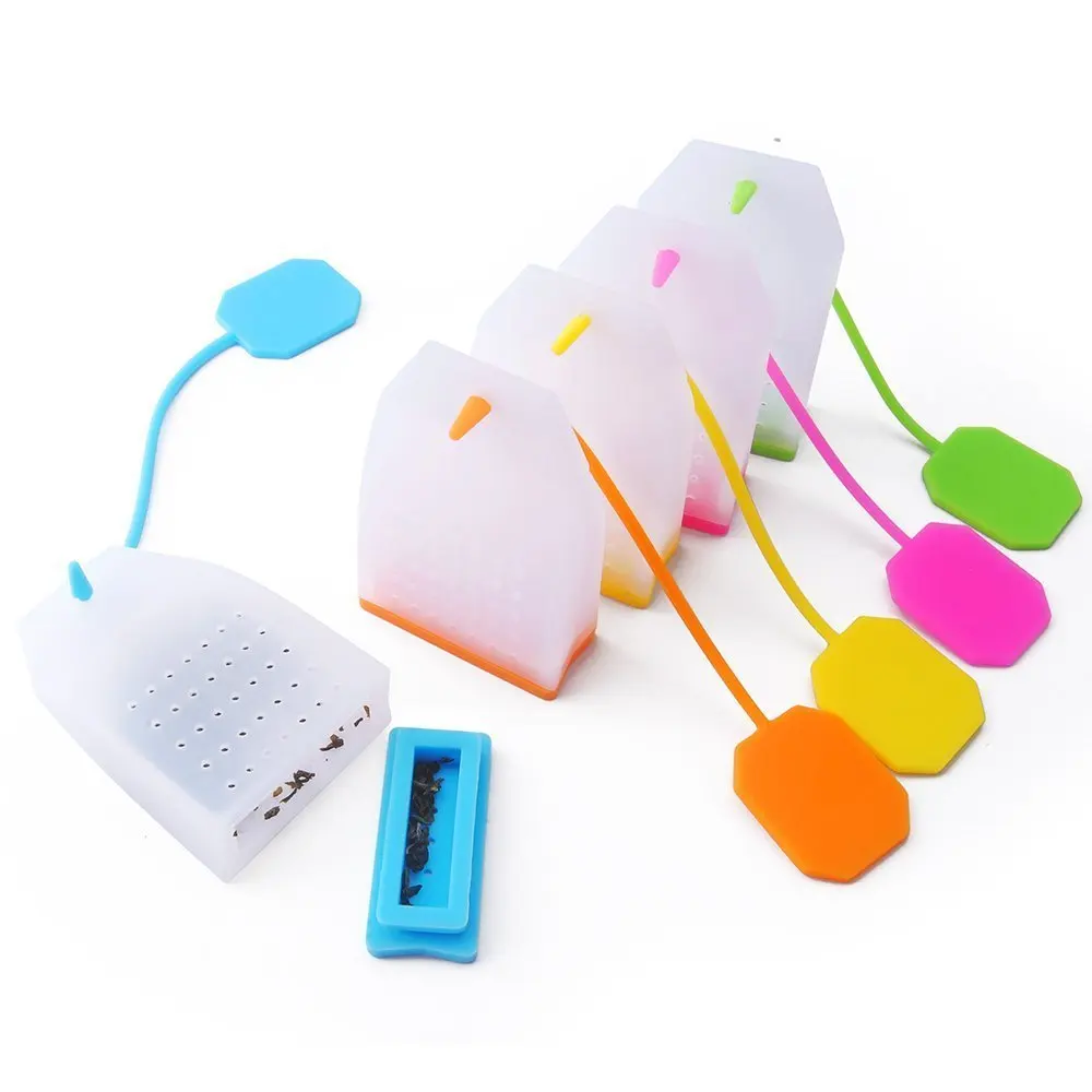 Loose leaf tea infusers silicone tea bag
