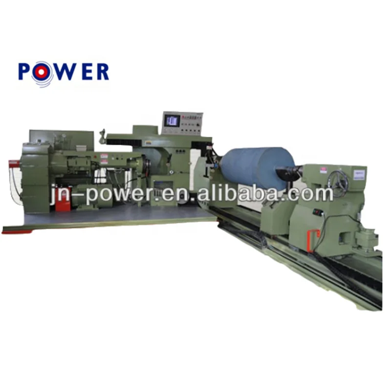 PTM-1510 Industrial Rubber Roller Building Machine for paper making and mine transmission