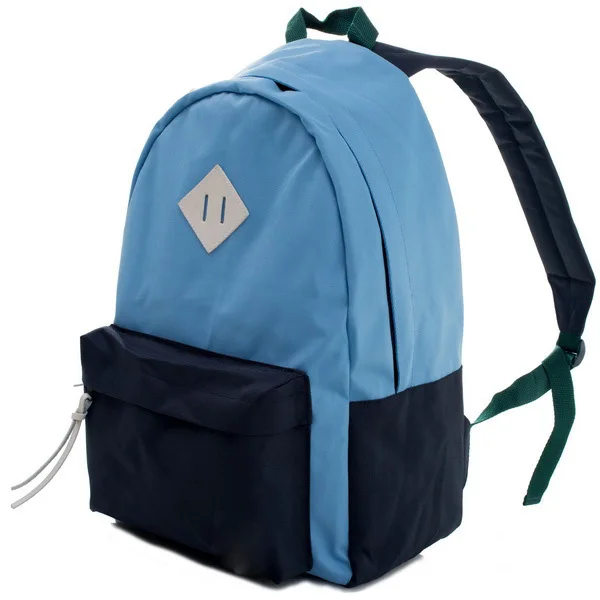 Basic style Teenage fashion color oxford school bag