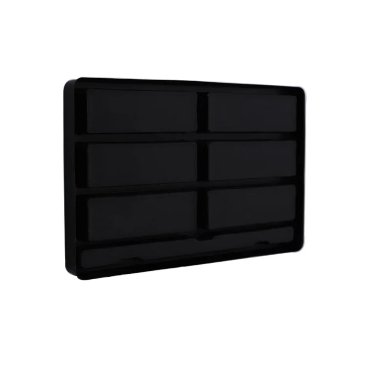 Best Price Pretty PVC Rectangle Plastic Storage Blister Tray Boxes