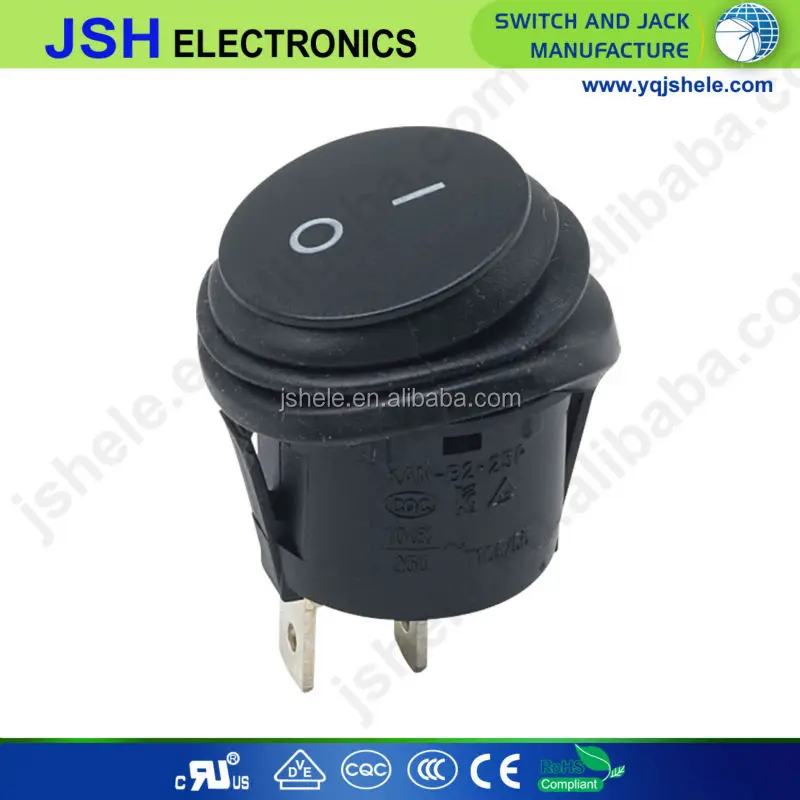 KCD 10A 250V AC T125 16A 125(250)V AC T85 Waterproof Rocker Switch/Electric switch