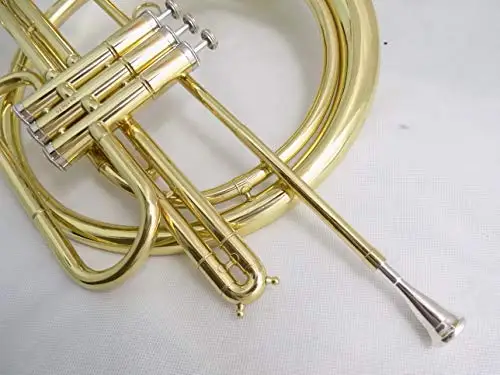 Bb key Piston  French Horn Brass body cupronickel leadpipe lacquered with case musical instruments