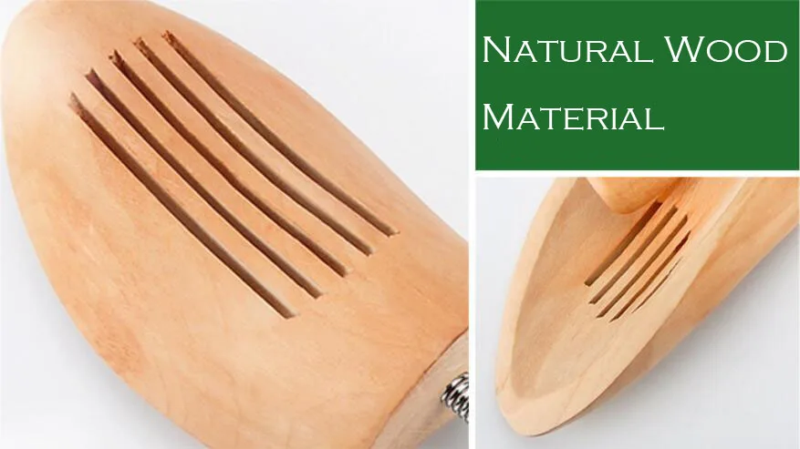 wood material golf shoe tree with golf ball shoe dryer