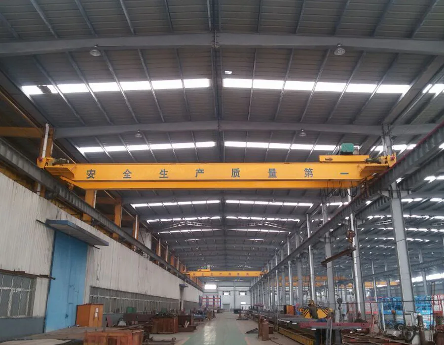 LH hoist overhead traveling crane for new workshop