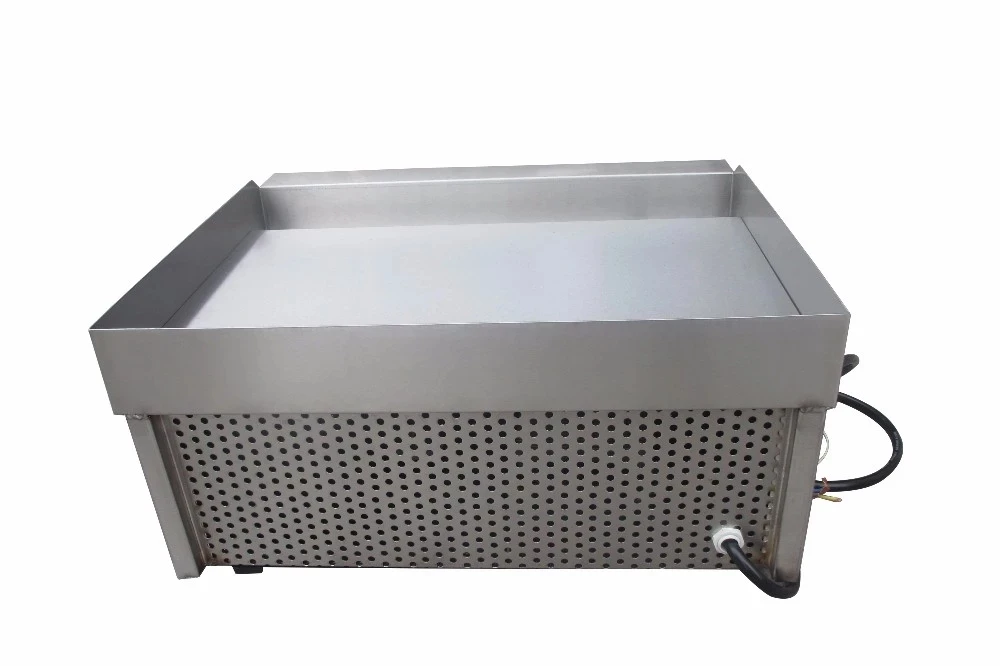 
5000w Stainless Steel Bbq Electric Flat Griddle for restaurant kitchen equipement 