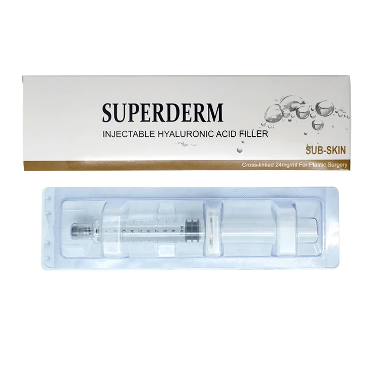 
SUPERDERM sub-q 10ml dermal filler hyaluronic acid gel for breast injection 