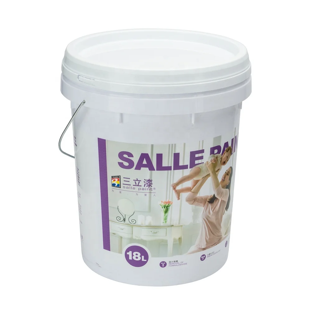 
White HDPE 20 Liter Plastic Drum 20L glue barrel 