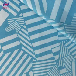 Tissu personnalise Custom Printed Anti UV Recycle Polyester Spandex Stretch Pants Fabric