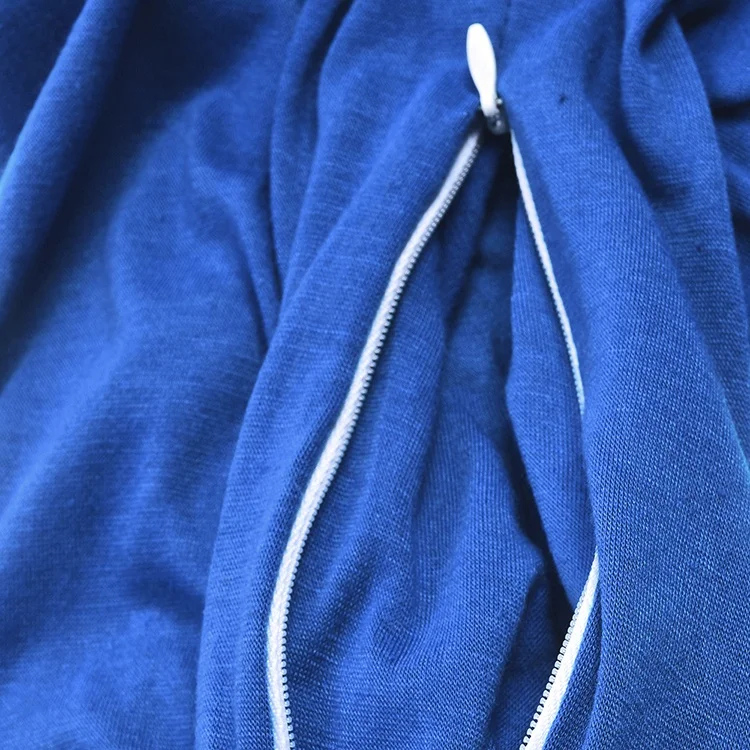 
Hot Sale Multifunctional Loop Women Scarf With Hidden Zipper Pocket Ladies Infinity Scarf 