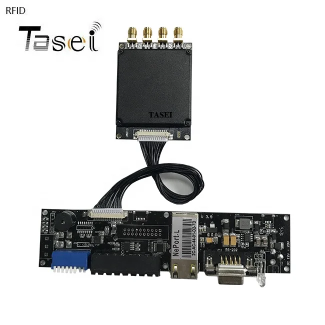 High Performance 4 ports Impinj R2000 Chip UHF RFID Reader Module