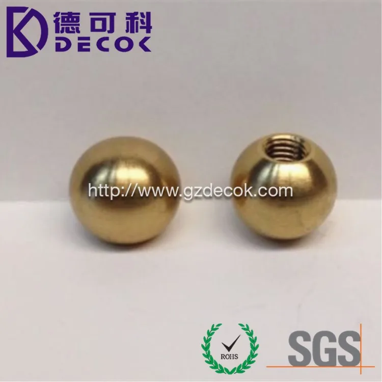 0.5mm to 60mm drilled brass ball factory customized 15mm 18mm 20mm 25mm 30mm 50mm solid brass balls with hole