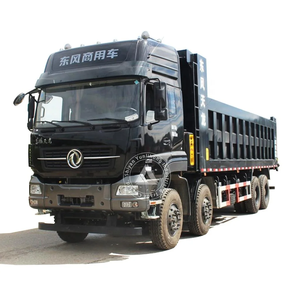 Dongfeng 8x4 standard 30 cubic meter 12 wheel 60 ton heavy dump truck