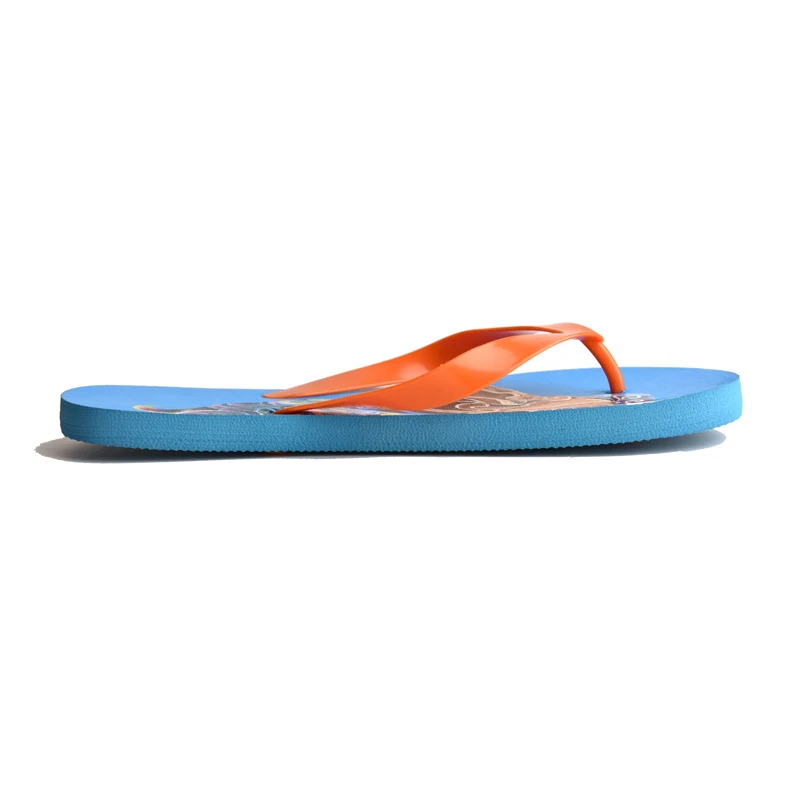 2018 Sand beach wholesale premium logo print promotional utility indoor outdoor anti-slip summer slipper custom rubber flip flop