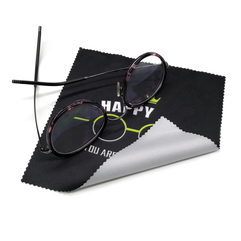 Салфетка для чистки очков из микрофибры с индивидуальным логотипом