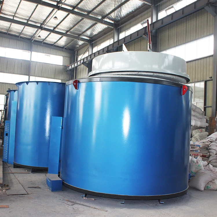 Environmentally Friendly pit type gas carburizing furnace for metal parts carburizing