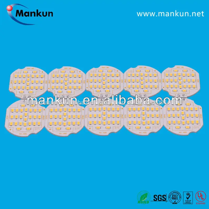 Mcpcb дизайнер печатная плата со 13w 3020 светодиодов