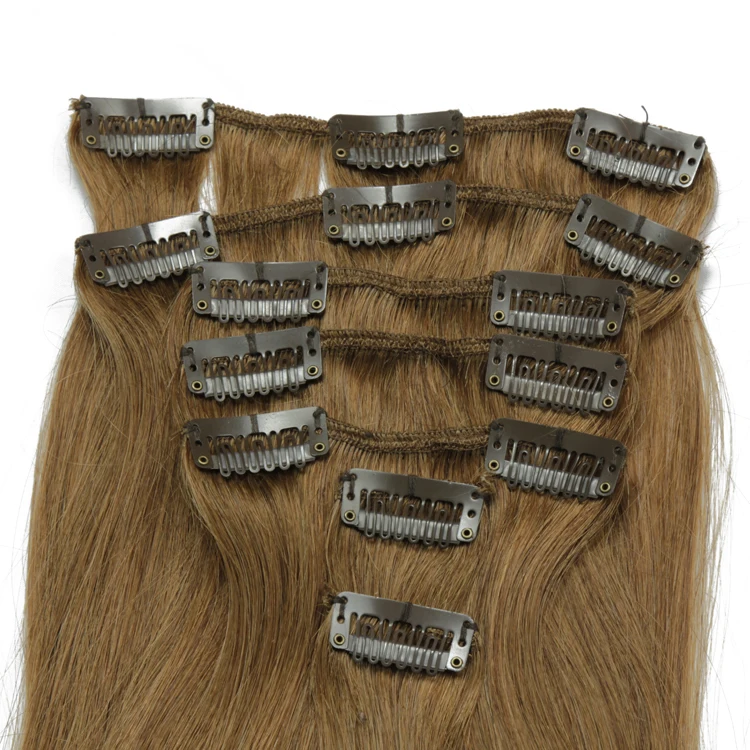 Xibolai new arrival Clip in hair 3 sets for full head unprocessed virgin human hair dubai