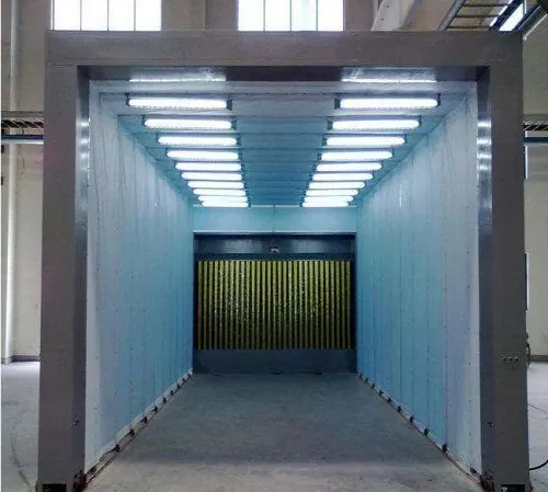 JD-A10 Retractable Spray Booth Paint Room Spraying Booth