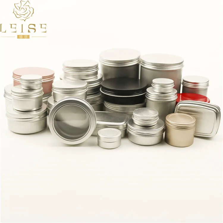 180ml aluminum can round cylinder container for tea sugar spice 180g aluminum can tall size aluminum tin container