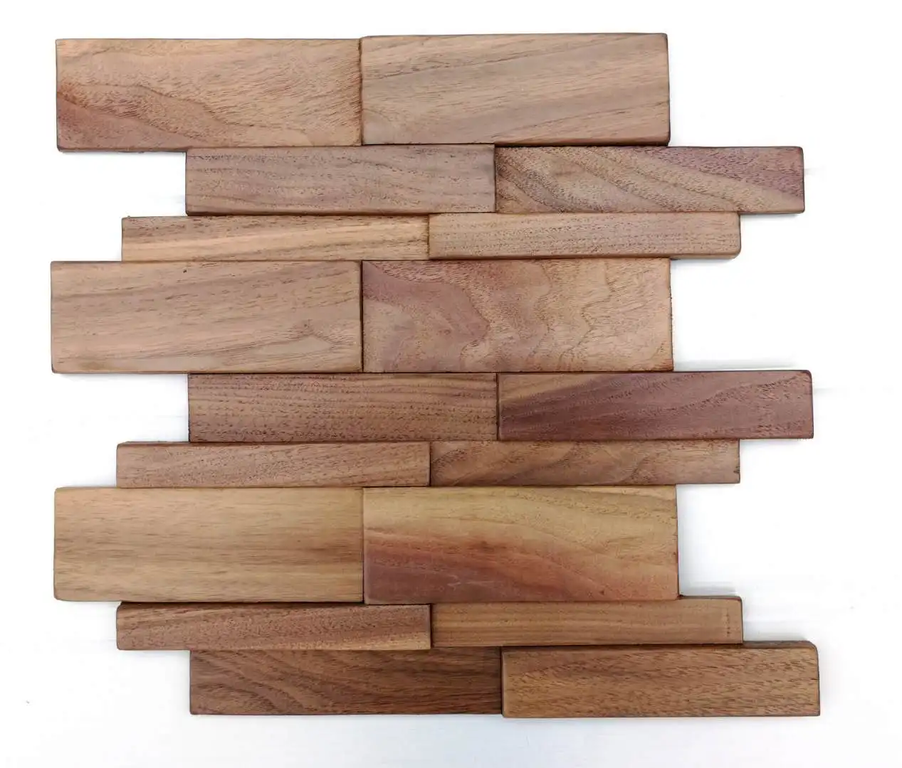 Best price wooden gray travertine white pebble marble floor mosaic tile made in china