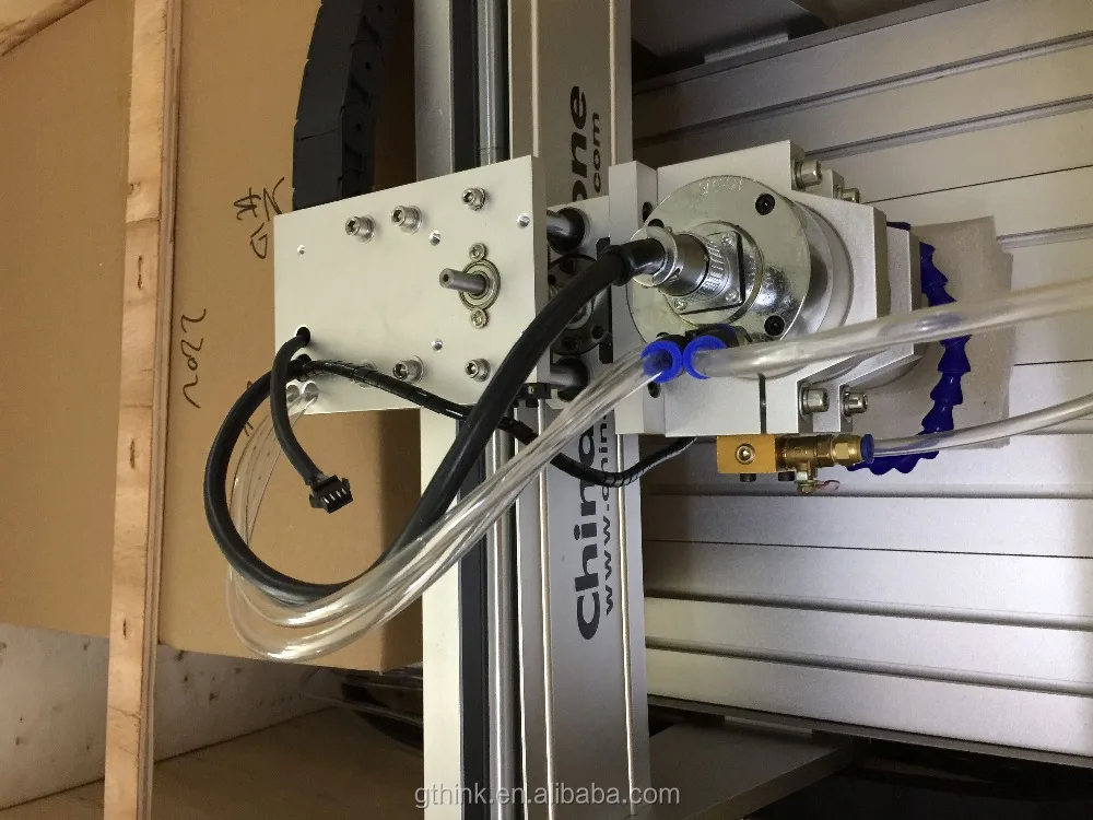 Mini Metal CNC 6040 3 axis Milling Router Machine with coolant system