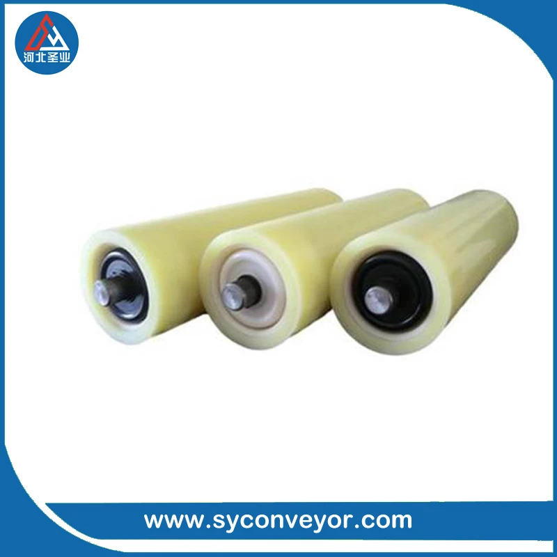 
corrosion resistant belt conveyor nylon roller 