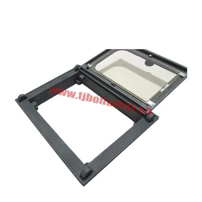 
French style cast iron wood stove glass door 