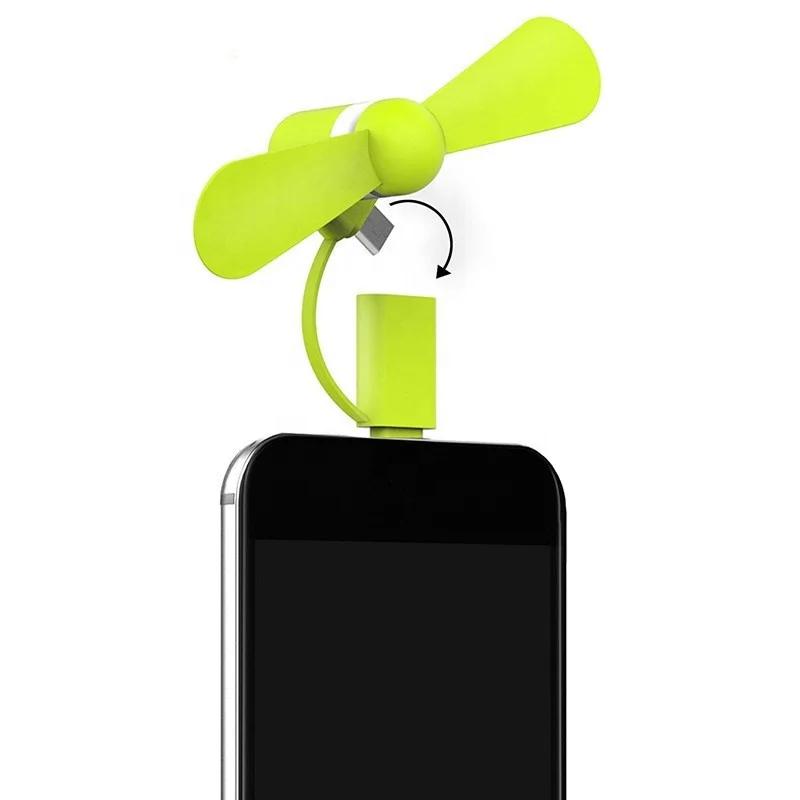 2 в 1 Micro USB OTG android портативный воздушный охладитель мини-вентилятор для мобильного телефона смартфонов