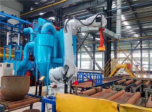 Industrial automation application magnetic smart gripper used on the end of robot arm