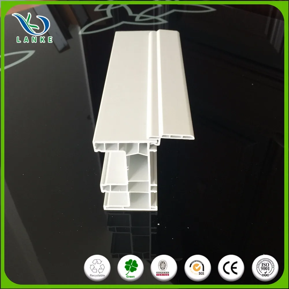 Anti-uv white profile upvc