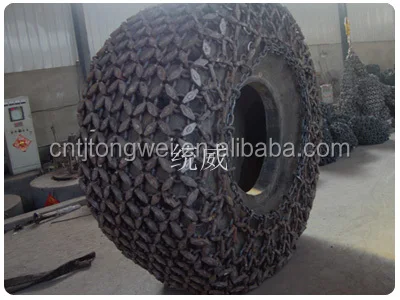 Tyre protection Chain for Japan Used komatsu Loder 600
