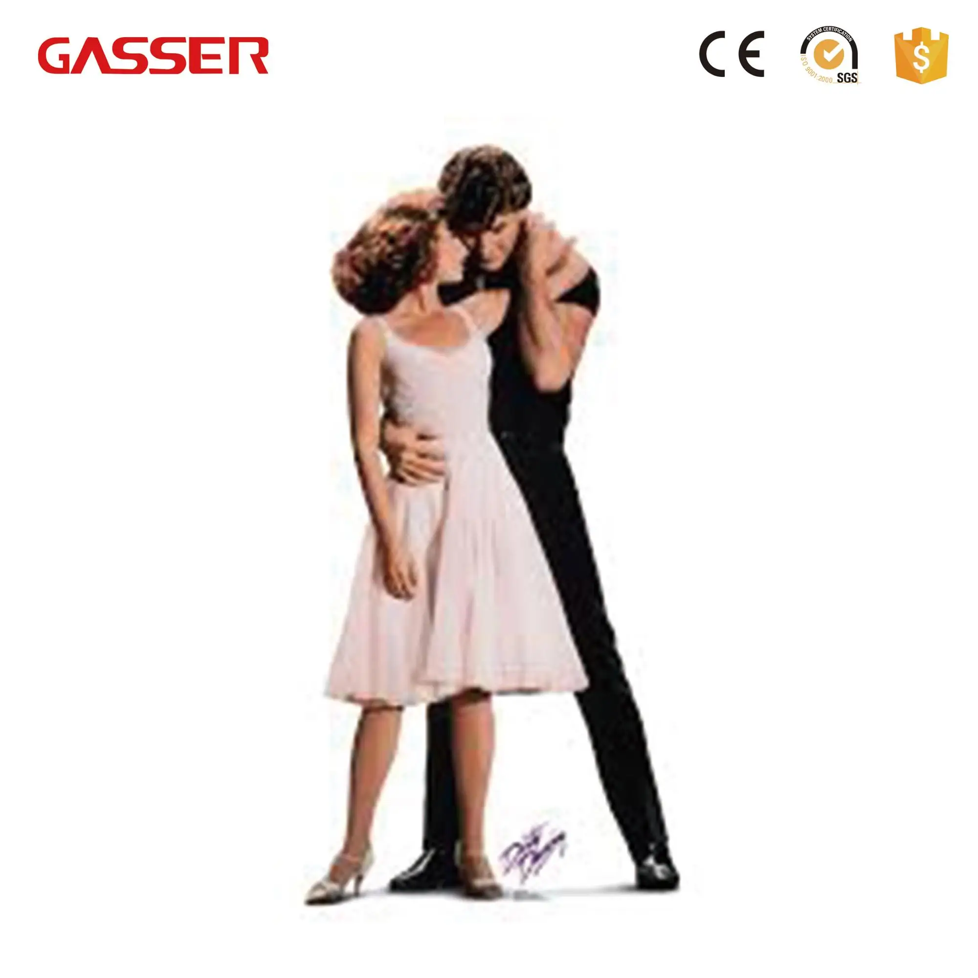 Customized Outdoor Life Size People Cardboard Cutout  Display Standee for Promotion