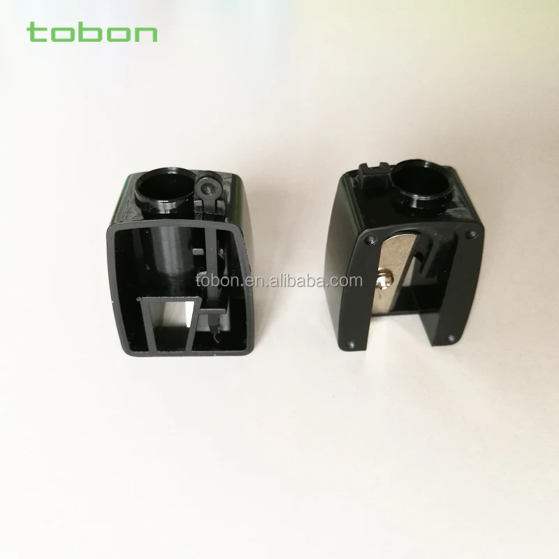 Lipstick-shaped 8mm 12mm two hole cosmetic pencil sharpener