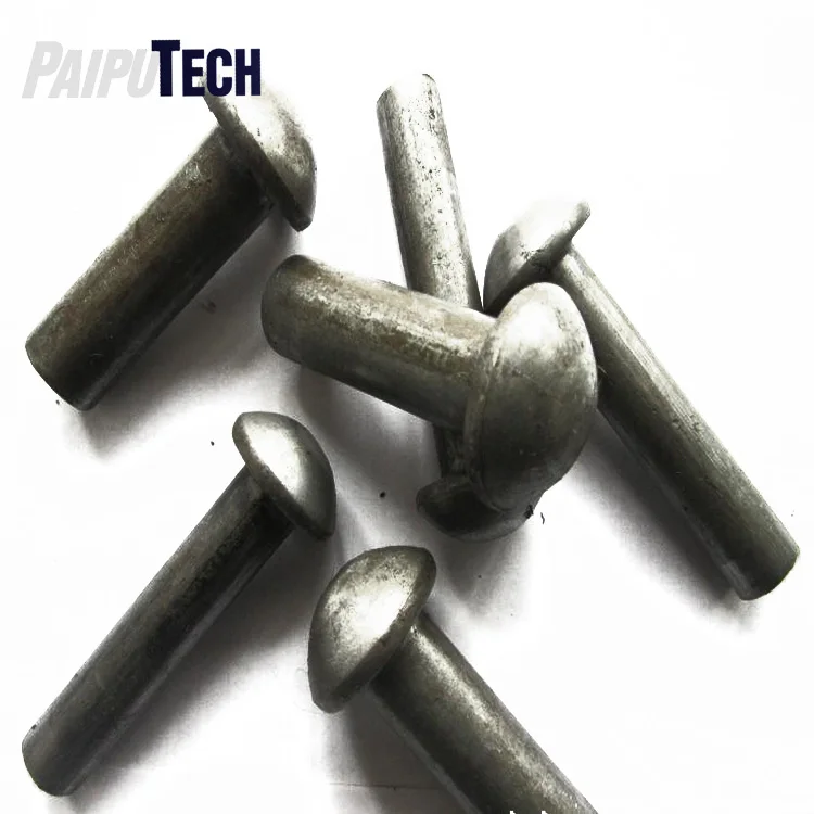 Заклепки с круглой головкой ASME/ANSI B18.1.1 используют сталь/нержавеющая сталь/латунь/алюминий