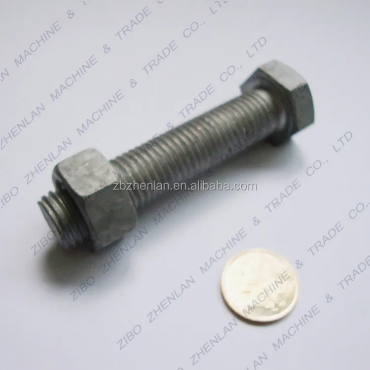 M45 Hex Bolt/Stainless Hex Bolt A2-70/Hex Head Bolt Nut